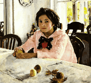 Девочка с персиками В.А.Серова